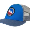 Big Agnes Classic Logo Trucker Hat - Blue / Slate