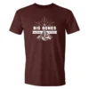 Big Agnes Mountain Rise T-Shirt -Cheap Our Wild Trek Store MSMOUNTAINRISE22 RedBlackHeather 001