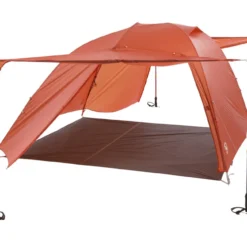 Big Agnes Copper Spur HV UL4 -Cheap Our Wild Trek Store THVCS420 Orange FF AwningUp 008