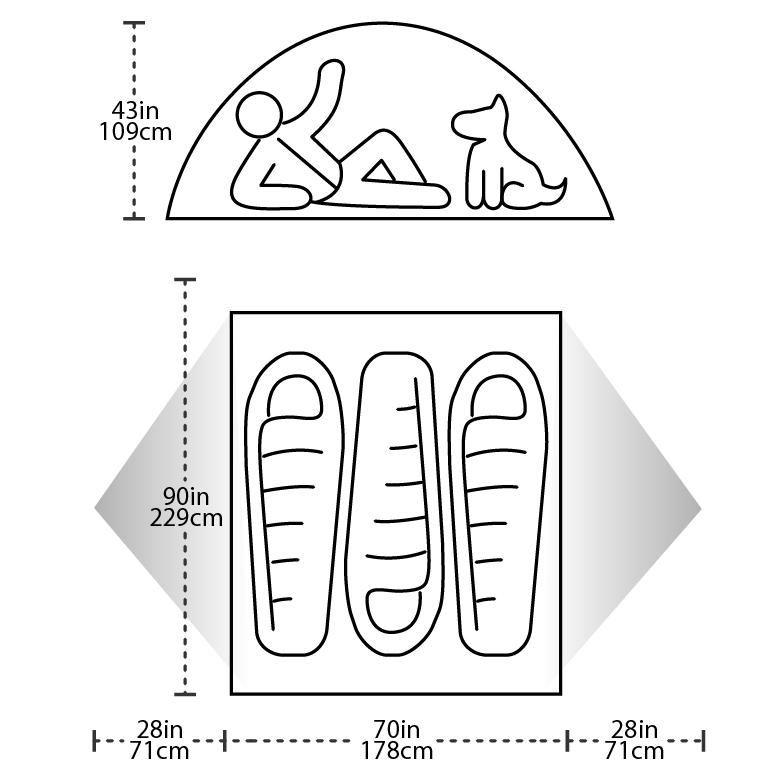 Big Agnes Copper Spur 3 Platinum -Cheap Our Wild Trek Store